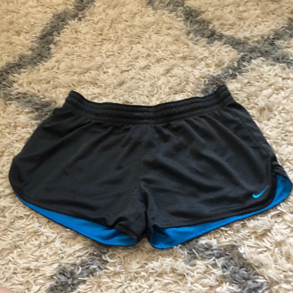 Gray Nike shorts